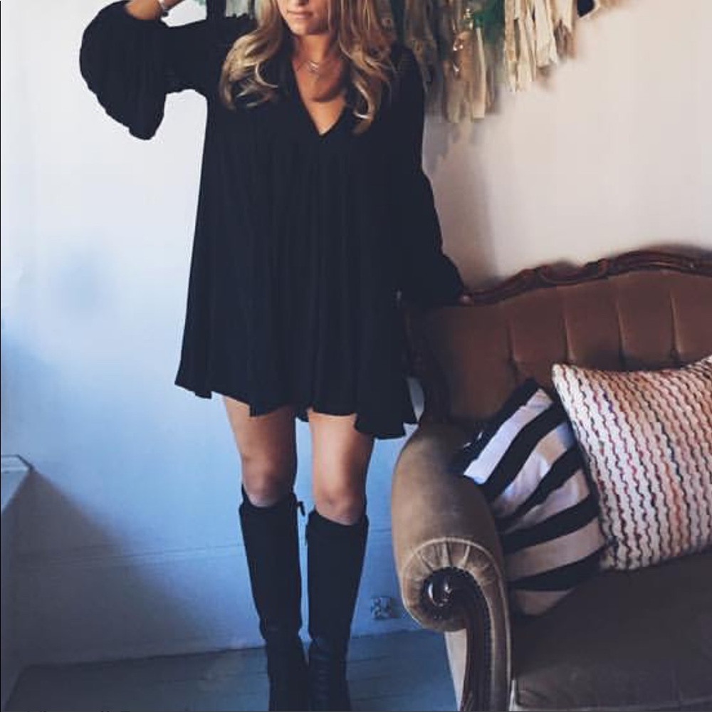 freepeople black dress